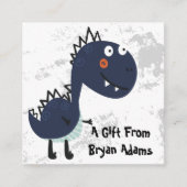 Boîtier de carte cadeau Dinosaur (Devant)