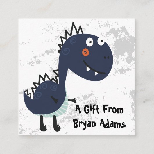 Boîtier de carte cadeau Dinosaur (Devant)