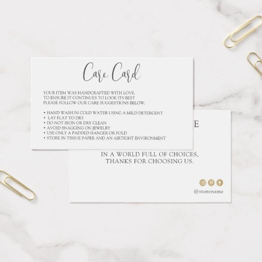 Boîtier de soins de vêtements Instructions modifia (Bureau)