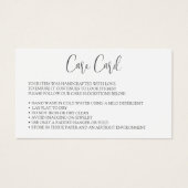 Boîtier de soins de vêtements Instructions modifia (Devant)