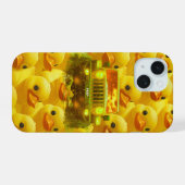 Boîtier de téléphone 4x4 jaune (Verso Horizontal)