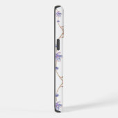 Boîtier de téléphone à fleurs blanches (Côté droit)