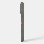 Boîtier de téléphone à fleurs rose (Côté gauche)