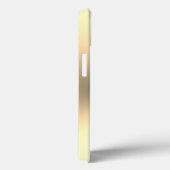 Boîtier de téléphone Coque métallique Or Apple iPh (Verso / Droite)