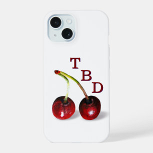 Boîtier de téléphone de cerises