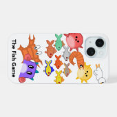 Boîtier de téléphone de jeu de poisson (Verso Horizontal)