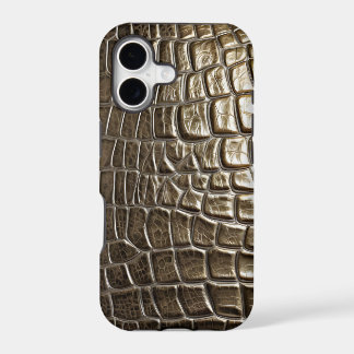 Boîtier de téléphone design pour peau de crocodile