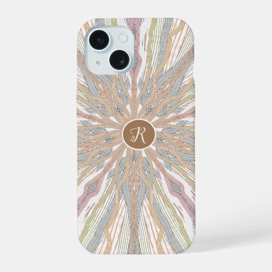 Boîtier de téléphone iPhone Case-Mate abstrait (Verso)