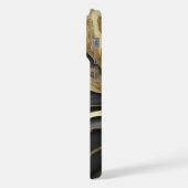 Boîtier de téléphone noir et or (Côté gauche)