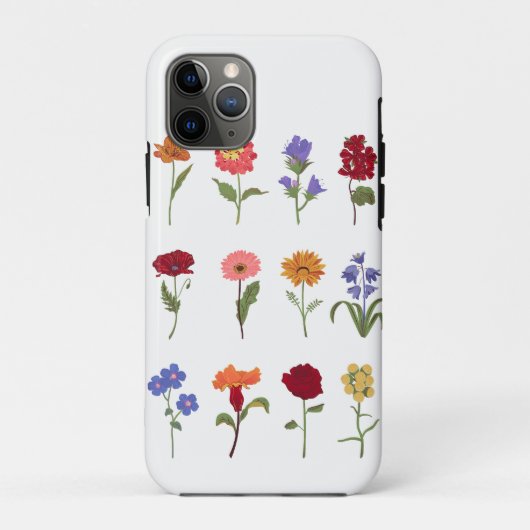 Boîtier floral pour iPhone 11 Pro | Étui de téléph (Dos)