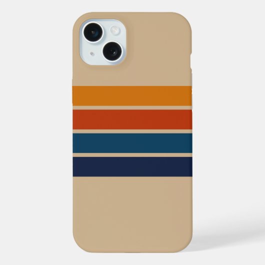 Boîtier iPhone 15 Plus Rétro 70s (Verso)