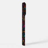 Boîtier iphone 15 pro max Coloured Doodles (Côté droit)