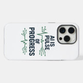 Boîtier iPhone AI Pulse of Progress | Évolution Te (Verso Horizontal)