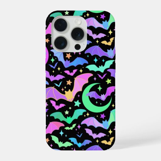 Boîtier iPhone avec chauves-souris (Verso)