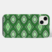 Boîtier iPhone Case-Mate abstrait vert (Verso Horizontal)