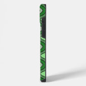Boîtier iPhone Case-Mate abstrait vert (Côté gauche)