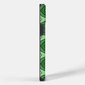 Boîtier iPhone Case-Mate abstrait vert (Côté droit)