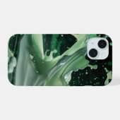 Boîtier iPhone Emerald Splash Dynamics (Verso Horizontal)