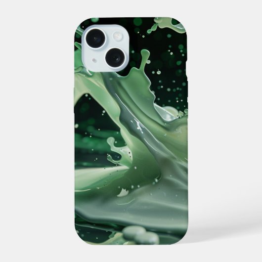 Boîtier iPhone Emerald Splash Dynamics (Verso)