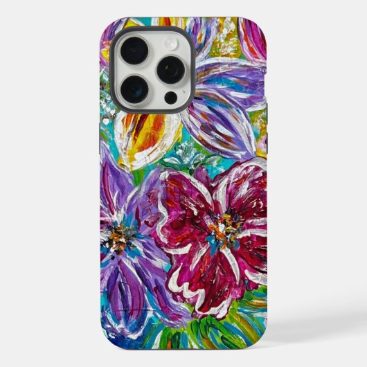 Boîtier iPhone Floral (Verso)