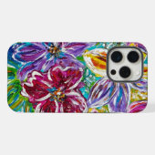 Boîtier iPhone Floral (Verso Horizontal)
