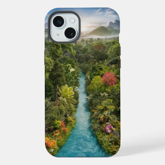 Boîtier iPhone Forêt Enchantée (Verso)