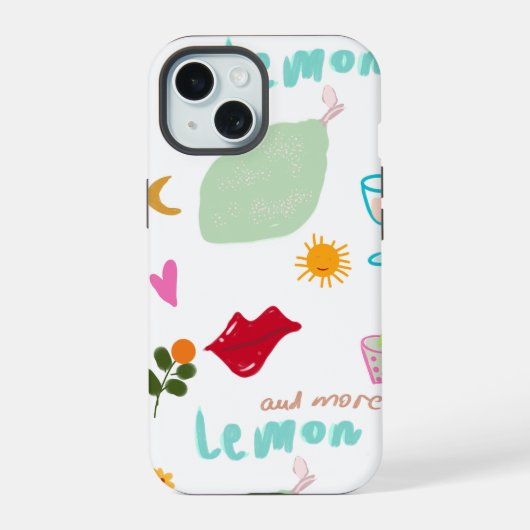 Boîtier iPhone / iPad été vibes (Verso)