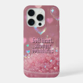 Boîtier iPhone Minimaliste Esthétique (Verso)