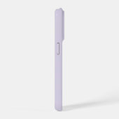 Boîtier iPhone Monogramme Minimaliste Violet Lavan (Côté droit)