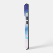 Boîtier iPhone Nébuleuse Bleue Céleste (Côté gauche)