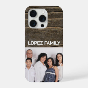Boîtier iphone personnalisé avec photo de famille
