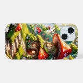 Boîtier iPhone ville champignon (Verso Horizontal)