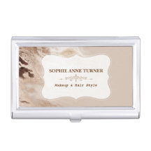 Artiste de maquillage géométrique en marbre Glam A