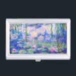 Boîtier Pour Cartes De Visite Claude Monet - Nymphéas / Nymphéas 1919<br><div class="desc">Nymphéas (W.1852) - Claude Monet,  Huile sur toile,  1916-1919</div>