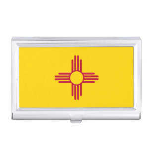 Boîtier Pour Cartes De Visite Flag du Nouveau-Mexique