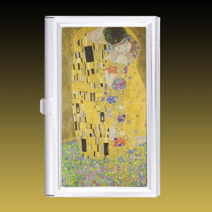 Boîtier Pour Cartes De Visite Gustav Klimt - Le baiser