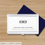 Boîtier Pour Cartes De Visite Logo simple de l'entreprise<br><div class="desc">Améliorez votre jeu de réseautage avec ce coque carte de visite simple, élégant et professionnel. L'arrière - plan blanc propre dispose de votre logo, nom de l'entreprise, adresse, coordonnées et site Web dans la typographie classique dans les tiers inférieurs ajoutent une touche de sophistication à vos interactions commerciales. Restez organisé...</div>