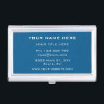 Boîtier Pour Cartes De Visite Personnalisation de votre propre boîtier de carte<br><div class="desc">Couleurs et polices personnalisées - Boîtes personnalisées pour cartes de visite - Ajouter votre texte / nom / Coordonnées / plus - Customiser et personnaliser / Redimensionner et déplacer ou supprimer et ajouter des éléments / image avec l'outil Personnalisation. Choisissez / ajoutez votre arrière - plan favori et les couleurs...</div>