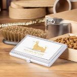 Boîtier Pour Cartes De Visite Shiba Inu Chien Soins pour animaux de compagnie as<br><div class="desc">Animaux de compagnie Baignade et toilettage / Animaux de compagnie / Animaux de compagnie / Animaux de compagnie / Animaux de compagnie Boutique de nourriture / Animaux de compagnie Salon de beauté / Hôpital animal / Animaux de clinique Carte de visite Titulaire Modèle - Cute Cartoon Puppies Akita Inu /...</div>