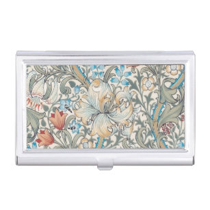 Boîtier Pour Cartes De Visite William Morris Lily Art Nouveau