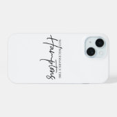 Boîtier pour iPhone 15 (Verso Horizontal)