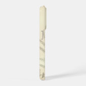 Boîtier pour iPhone 15 Pro à thème de fougère (Côté droit)