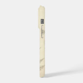 Boîtier pour iPhone 15 Pro à thème de fougère (Côté gauche)