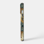 Boîtier pour iPhone / iPad en agate de marbre (Côté gauche)