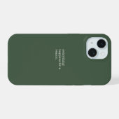 Boîtier pour iPhone pour U (Verso Horizontal)