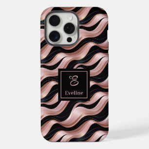 Boîtier Rose Gold pour iPhone 13 Élégant Lux Perso