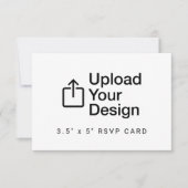 Boîtier RSVP 3,5 pouces x 5 pouces (Devant)