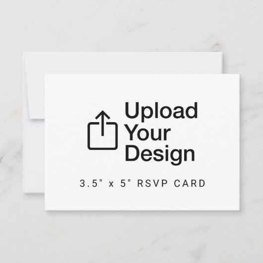 Boîtier RSVP 3,5 pouces x 5 pouces (Devant)