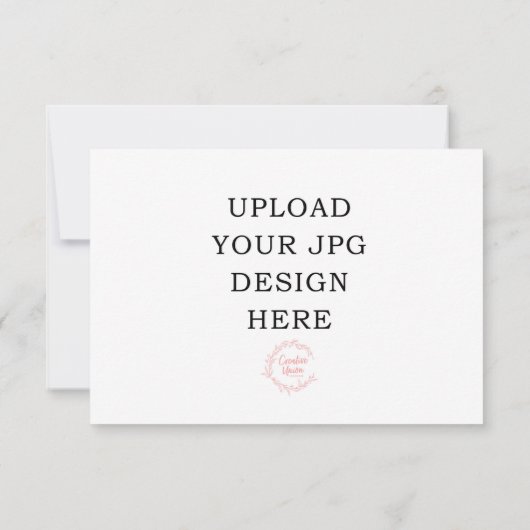 Boîtier RSVP 3,5 pouces x 5 pouces (Dos)