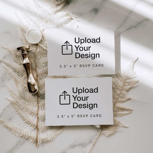 Boîtier RSVP 3,5 pouces x 5 pouces